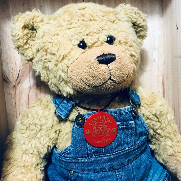 Build-A-Bear Other - Limited Edition Build A Bear Brown Teddy Bear EUC